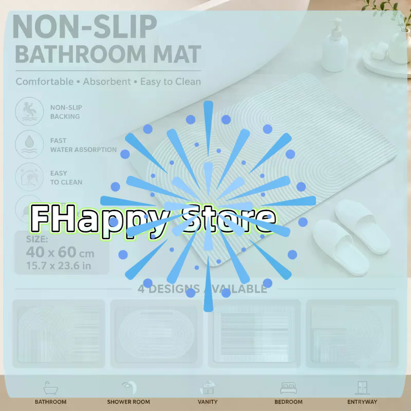 Bej Çizgili Diatomit Banyo Pas - Quick Dry Diatomite Bath Mat incelemesi ve fiyatı